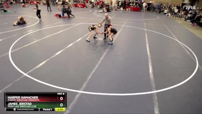 87 lbs Quarterfinal - James Jerstad, Prior Lake Wrestling Club vs Harper Hamacher, Pursuit Wrestling Minnesota