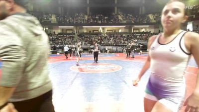 97-104 lbs Quarterfinal - Mia Henderson, Coweta Cobras Wrestling Club vs Mikaela Brown, Roundtree Wrestling Academy