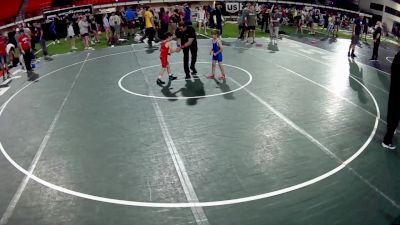 39-44 lbs Champ. Round 2 - Alexander Neaga, Oregon vs Brantley Fresquez, Idaho