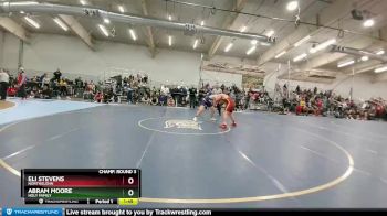 215 lbs Champ. Round 3 - Abram Moore, Holy Family vs Eli Stevens, Northglenn