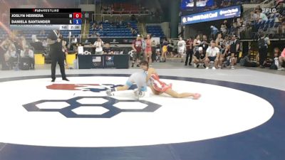 105 lbs Cons. Rd Of 64 - Joslyn Herrera, IN vs Daniela Santander, IL