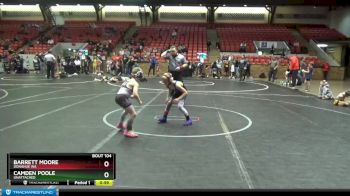 64 lbs Round 1 - Camden Poole, Unattached vs Barrett Moore, Donahue WA