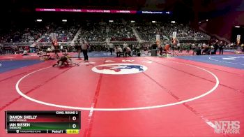 4A-106 lbs Cons. Round 2 - Daxon Shelly, Rock Springs vs Ian Riesen, Sheridan