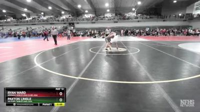 120 lbs Cons. Round 4 - Paxton Lingle, Victory Wrestling-AAA vs Ryan Ward, Bronco Wrestling Club-AAA