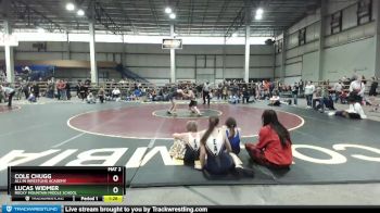 110 lbs Champ. Round 2 - Lucas Widmer, Rocky Mountain Middle School vs Cole Chugg, All In Wrestling Academy