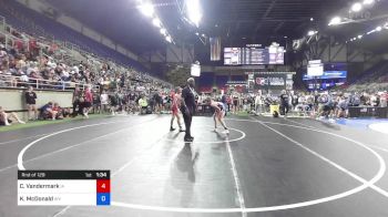 113 lbs Rnd Of 128 - Cale Vandermark, Iowa vs Kayden McDonald, West Virginia