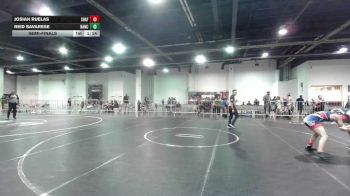 137 lbs Semifinal - Josiah Ruelas, Shafter Youth Wrestling vs Reid Savarese, Rancho Bernardo WC