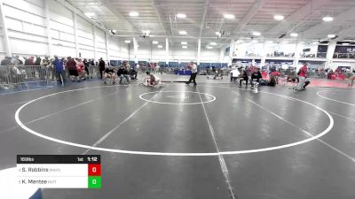 169 lbs Quarterfinal - Sebastian Robbins, Mayo Quanchi WC vs Ken-Bennett Mentee, Riptide WC