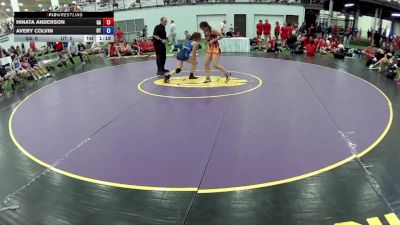 140 lbs Hinata Anderson, Georgia vs Avery Colvin, Utah