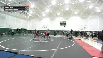 126 lbs 5th Place Match - Zairone Cabrera, South Torrance vs David Golz, Trabuco Hills