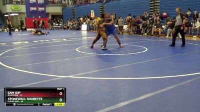 285 lbs Round 1 (4 Team) - Stonewall Shurette, Cleveland vs Sam Isip, Blackman