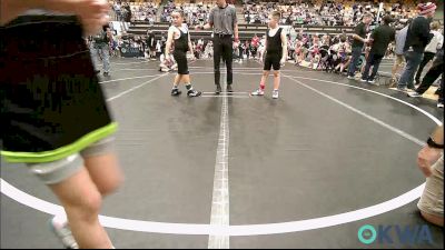 90 lbs Rr Rnd 2 - Truitt Langford, ARDMORE TAKEDOWN CLUB vs Gunner Coffelt, Bridge Creek Youth Wrestling