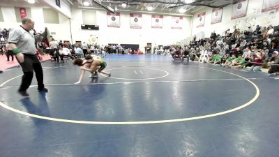 106 lbs Consi Of 8 #2 - Will Healy, Lebanon vs Austin Steinruck, Bishop Guertin