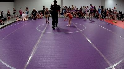 50 lbs Quarterfinals (8 Team) - Olivia Masker, EsteBuilt vs Kaia Gates, CTWHALE