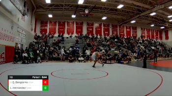 113 lbs Cons. Round 1 - Quinten Bongiorno, Steamboat Springs vs Leonel Hernandez, Farmington