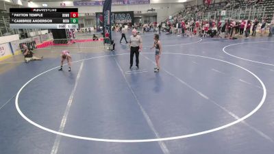 Junior Girls - 100 lbs Cons. Semis - Khyla Lipumano, Arizona Girls Wrestling vs Tayler Brown, Team Idaho Wrestling Club