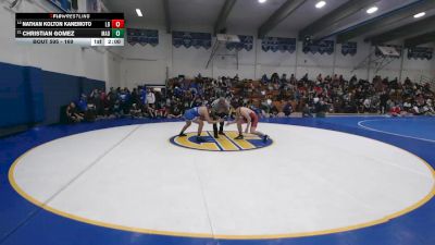 169 lbs Champ. Round 2 - Christian Gomez, Madera vs Nathan Kolton Kanemoto, Los Banos