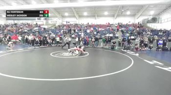 120 lbs Cons. Round 3 - Eli Huntsman, Murray vs Wesley Jackson, Syracuse