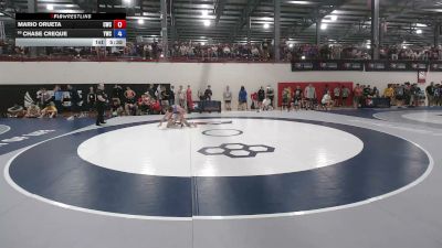 65 kg Champ. Rd Of 128 - Mario Orueta, Cwc vs Chase Creque, Yellowjackets Wrestling Club