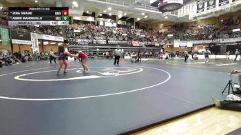 190 lbs Cons. Round 1 - Abbie Mandeville, Oakley HS vs Jena Grame, Eskridge-Mission Valley Hs