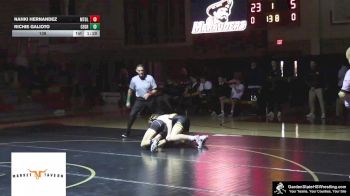 138 lbs Nahki Hernandez, Mt. Olive vs Richie Galioto, Cedar Grove
