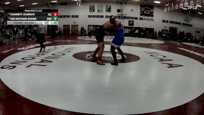 285 lbs Champ. Round 1 - Kei`Aviyahn Evans, Concordia (wi) vs Garrett Olbrich, Pacific (or)