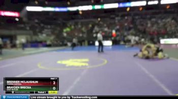 Quarterfinal - Brayden Brecka, East Butler vs Brenner McLaughlin, Thayer Central