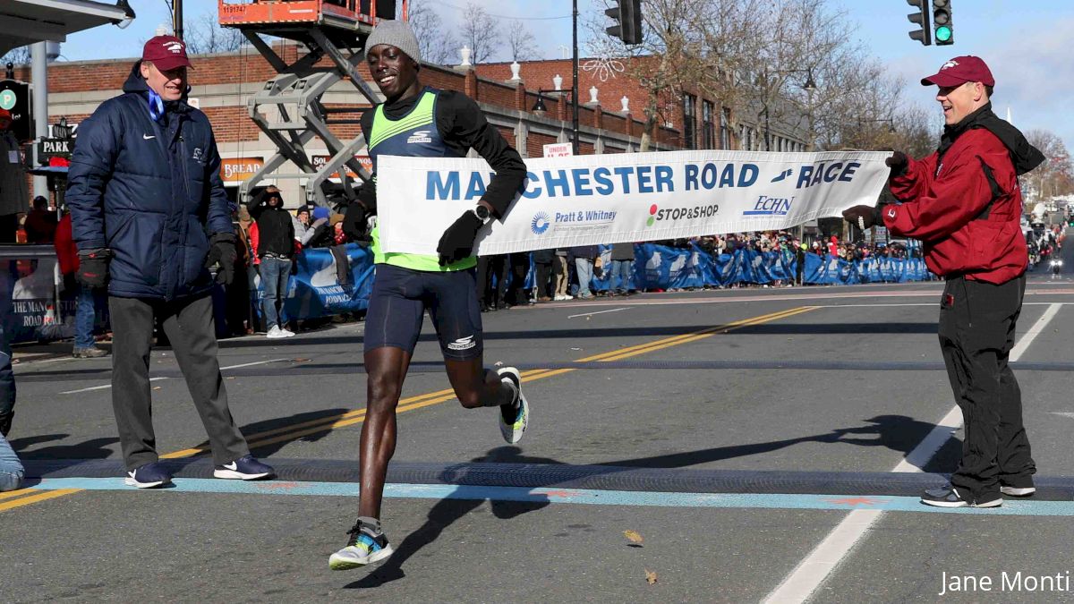 Despite Extreme Cold, Cheserek Breaks Manchester Road Race Record