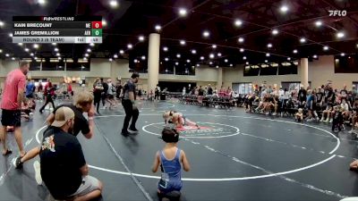 55 lbs Round 3 (6 Team) - James Gremillion, Alabama Elite Black vs Kain Brecount, Moyer Elite