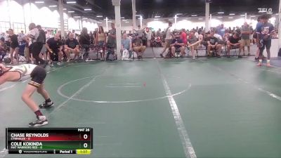 72 lbs Round 1 (6 Team) - Chase Reynolds, CTWHALES vs Cole Kokinda, Mat Warriors Red
