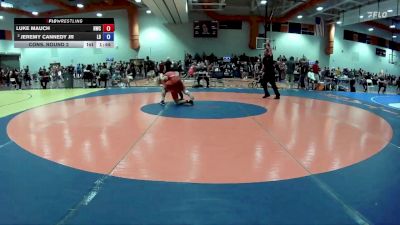 120 lbs Cons. Round 2 - Jeremy Cannedy Jr, Legacy Dragons vs Luke Mauch, NOVA Wrestling Club