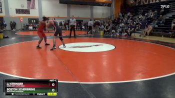 165 lbs Champ. Round 1 - Jj Stringer, Iowa City, City High vs Boston Scherbring, Western Dubuque