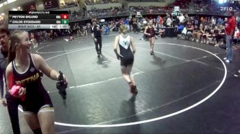 95 lbs Champ. Round 2 - Peyton Eklund, HWA vs Chloe Stoddard, Brady