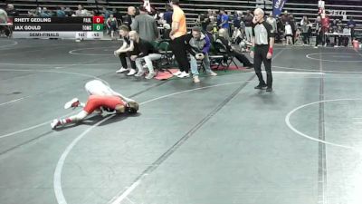 53 lbs Semifinal - Rhett Gedling, Paulsboro vs Jax Gould, Toms River