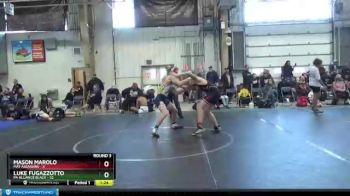 160 lbs Round 3 (4 Team) - Luke Fugazzotto, PA Alliance Black vs Mason Marolo, Mat Assassins