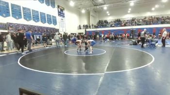 132 lbs Champ. Round 2 - Tanner George, Coeur D Alene vs Riley Johnson, Lewiston