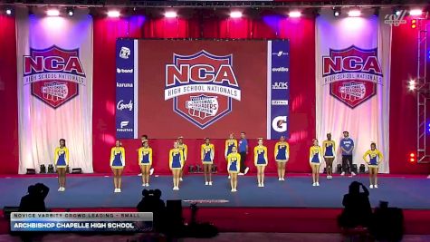 Archbishop Chapelle High School -  [2026 Novice Varsity Crowd Leading - Small] 2026 NCA High School Nationals