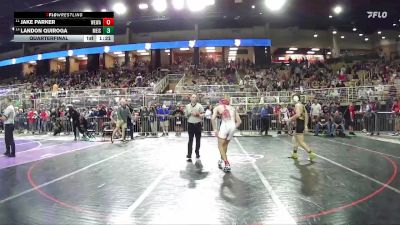 132 1A Quarterfinal - Landon Quiroga, Merritt Island vs Jake Parker, Wewahitchka