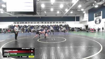 144 lbs Cons. Round 5 - Chase Coulter, Chaparral vs Jeremiah Anaya, La Habra