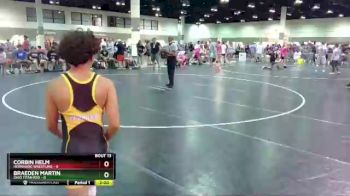 106 lbs Round 5 (6 Team) - Braeden Martin, Ohio Titan Red vs Corbin Helm, Hernando Wrestling