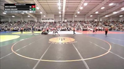 126 lbs Quarterfinal - Canaan Spears, VA vs Aj DeLaCruz, SC
