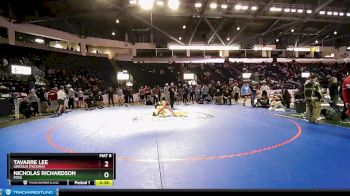 132 lbs Cons. Round 7 - Nicholas Richardson, Foss vs Tavarre Lee, Lincoln (Tacoma)