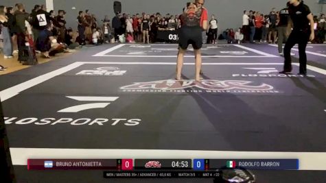 Bruno Antonietta vs Rodolfo Barron 2025 ADCC Guadalajara Open