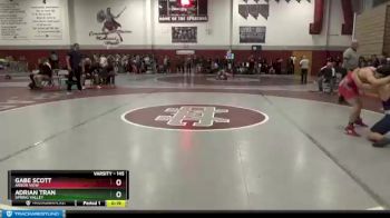 145 lbs Cons. Round 2 - Gabe Scott, Arbor View vs Adrian Tran, Spring Valley