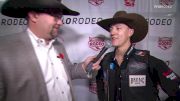 Interview: Zeke Thurston - Saddle Bronc Winner - Performance 5 - 2021 Canadian Finals Rodeo