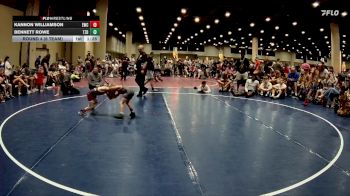 50 lbs Round 4 (6 Team) - Kannon Williamson, Elevate WC vs Bennett Rowe, Tasmanian Devils