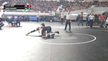 122-D4 Semifinal - Erick Galindo, Blue Ridge High School vs Wyatt Eddy, Tombstone