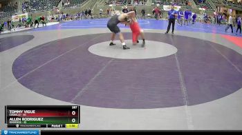 287 lbs Placement (4 Team) - Allen Rodriguez, Riverside vs Tommy Vigue, Coquille