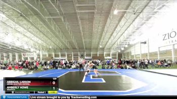 120 lbs Cons. Round 1 - Amberly Howe, Wasatch vs Abbigail Larson, Grand Junction Central