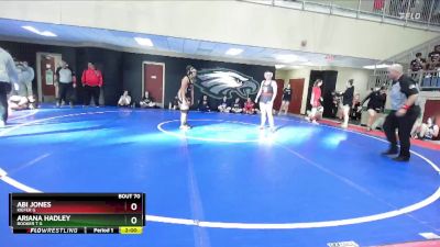 170 lbs Cons. Round 2 - Ariana Hadley, Booker T G vs Abi Jones, KIEFER G